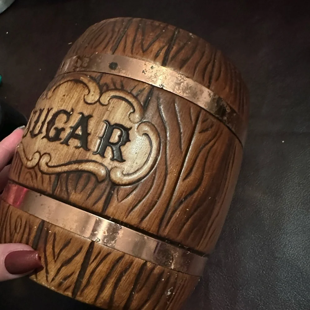 Vintage sugar canister only